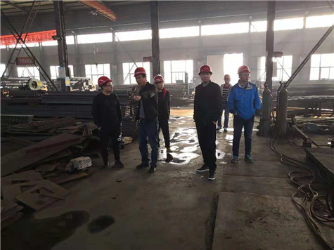 歡迎中交三公局的領(lǐng)導到河南定型鋼模板廠家參觀考察