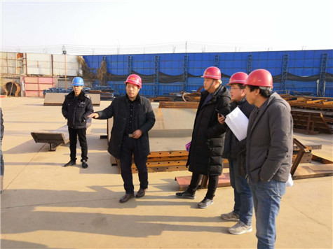 ?歡迎新鄉(xiāng)水利建設工程到偉志模板參觀考察